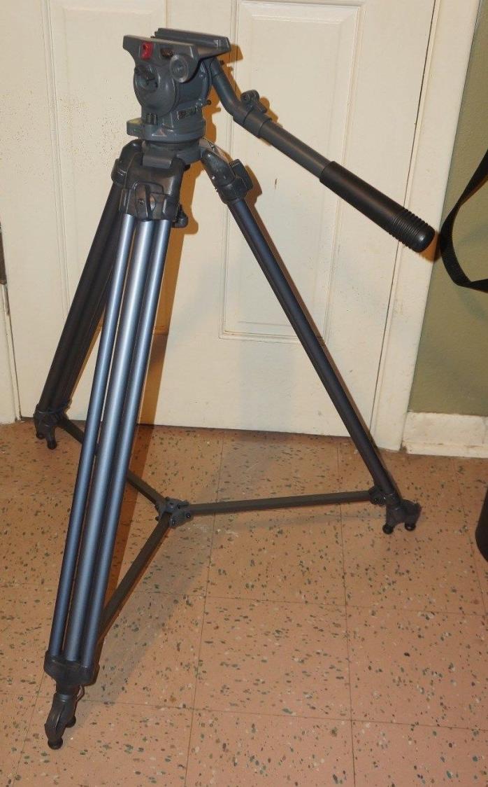 Daiwa CSI TD-15 Tripod and HD 15 Head with FiberBilt case Nice