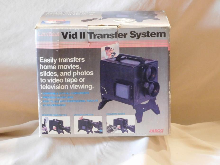 CamGear VID II  Transfer System FILM/PICTURE/SLIDES  by JASCO