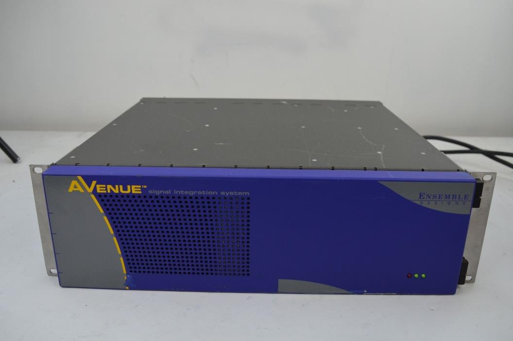 Ensemble Avenue 5000 Signal Integration System 7110 HD/SD DA LOADED