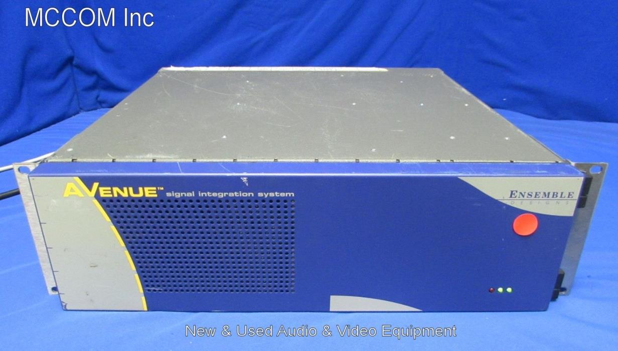 Ensemble Design Avenue 5000 Signal Integration System w/ 4-8500, 5600 Modules