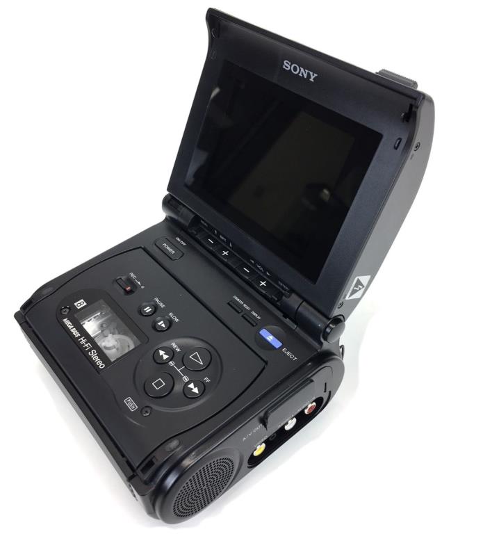 Sony GV-S50 Hi8 8mm Hi-Fi Stereo video recorder/player monitor Walkman
