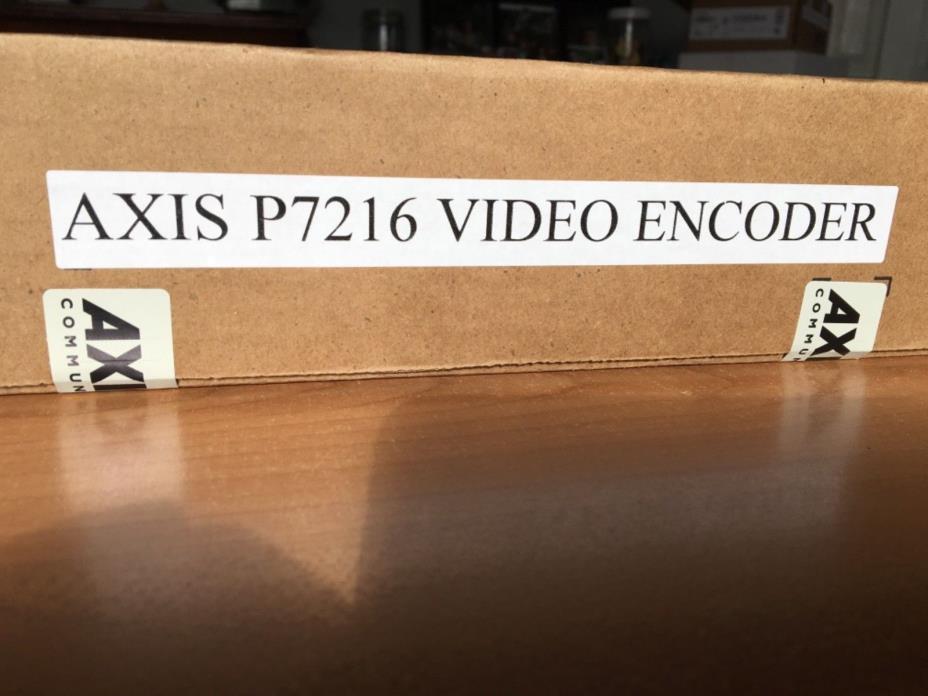 NEW AXIS P7216 Video Encoder 0542-004 NIB SEALED