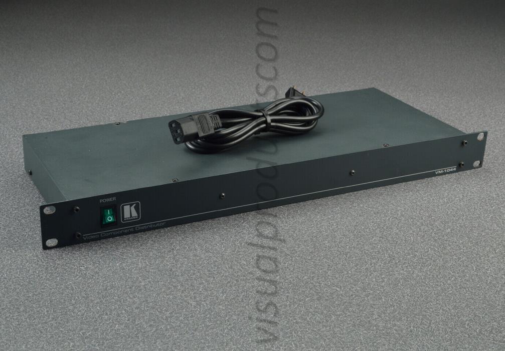 Kramer VM-1044 RGBS/Component Video Distribution Amplifier Rack Mount Rackmount