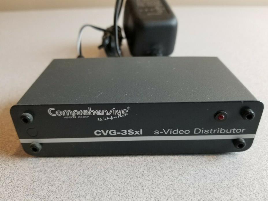 Comprehensive/Kramer CVG-3Sxl S-Video Distribution Amplifier, 1 input, 3 outputs