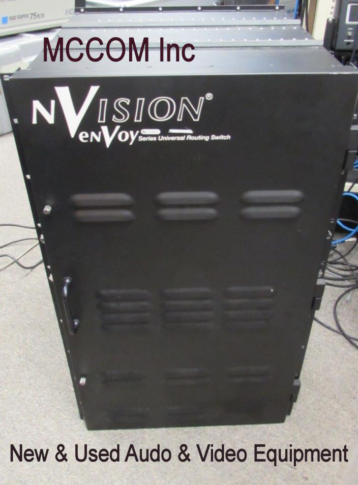 NVision Envoy 96x96 HD Routing Switcher w/ 5 NV9601 XY Control Panels