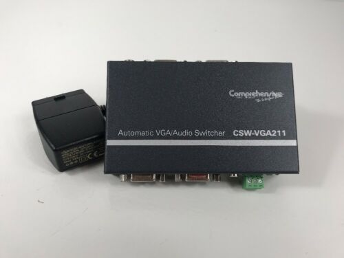 Comprehensive Automatic VGA / Audio Switcher Router CSW-VGA 211 Excellent