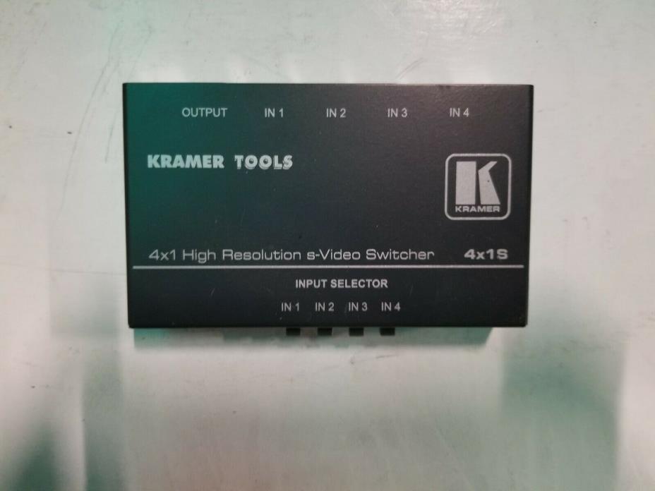 Kramer 4x1S  S-Video Switcher