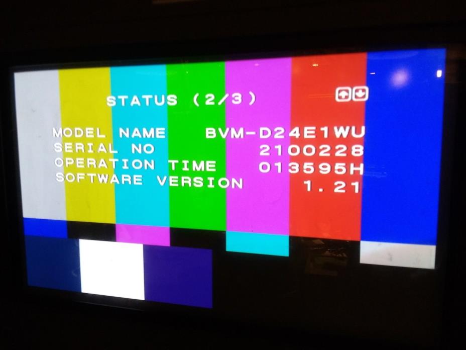 Sony BVM-D24E1WU 1080i Broadcast Monitor