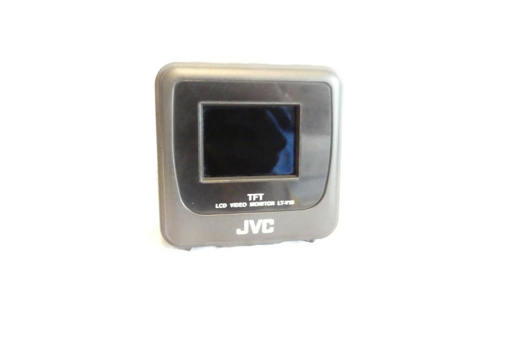 JVC LT-V18u VIDEO MONITOR FOR CAMERA LIVE VIEW LCD SCREEN TESTED WORKS 3.5mm