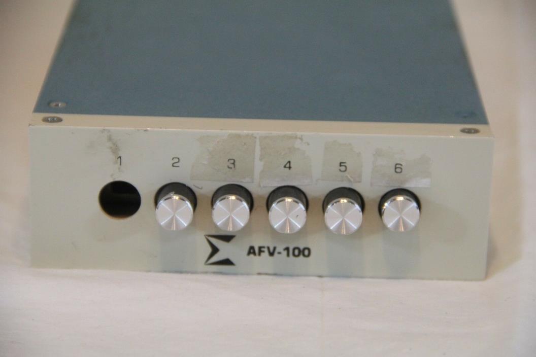 SIGMA ELECTRONICS AFV-100 - One Broken Button AS-IS for parts or Repair