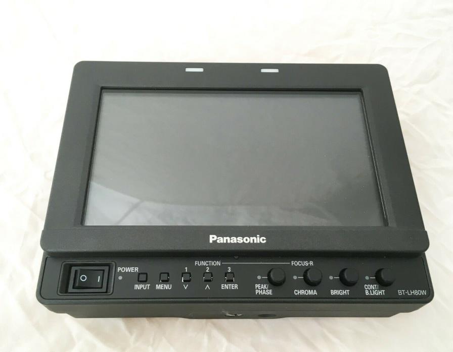 Panasonic BT-LH80WP LCD Monitor - SDI - RGB - Composite - PortaBrace Bag - USED
