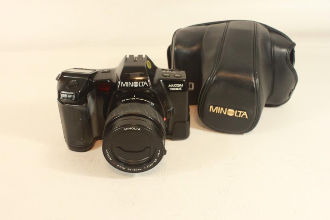 MINOLTA MAXXUM 7000i, 35mm camera,untested,AS IS (ref B 391)