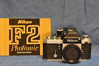 c. 1973, RARE <EP> Marked / Engraved EXPORT Nikon F2 Photomic 35mm SLR w/DP1 vtg