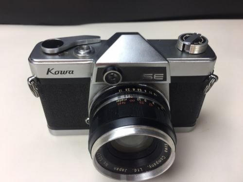 Kowa SE SLR 35mm Film Camera As Is For Parts Or Repair