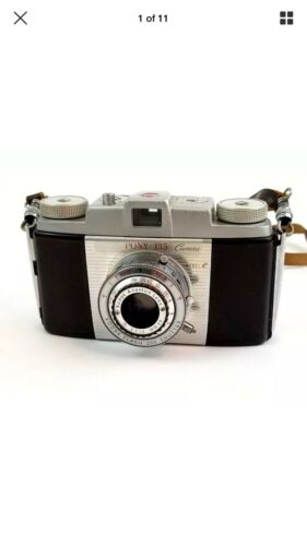 Vintage Kodak Pony 135 Film Camera Model C 44mm Anaston Lens Leather Field Case