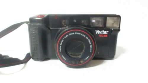 Vivitar TEC 155 35mm Point and Shoot Film Camera (Requires New Battery)