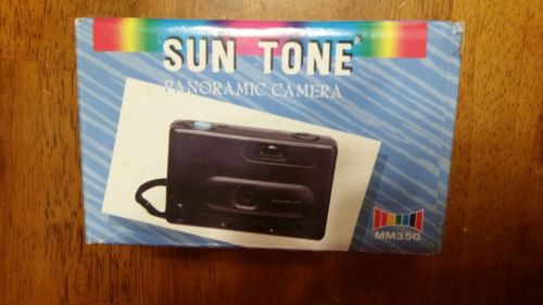 Vintage Sun Tone Panoramic Camera 35mm Film Orginal Box Manual - NOS Pocket NIB
