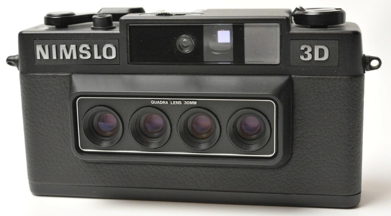 Nimslo 3D Quadra Lens 35mm Camera lenticular