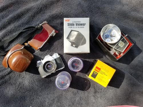 Kodak Lot Retina Reflex S  Camera Schneider Lens & Case f 1.9/50 f 4/135