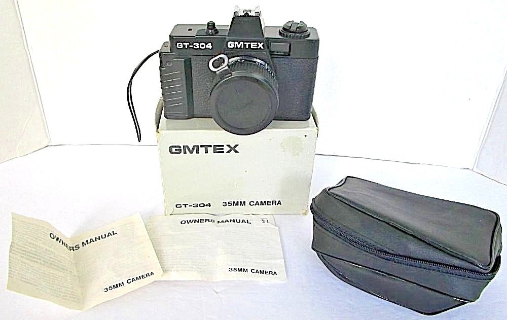 GMTEX GT-304 35mm Camera (Vintage Collectible in original box) Slightly Used