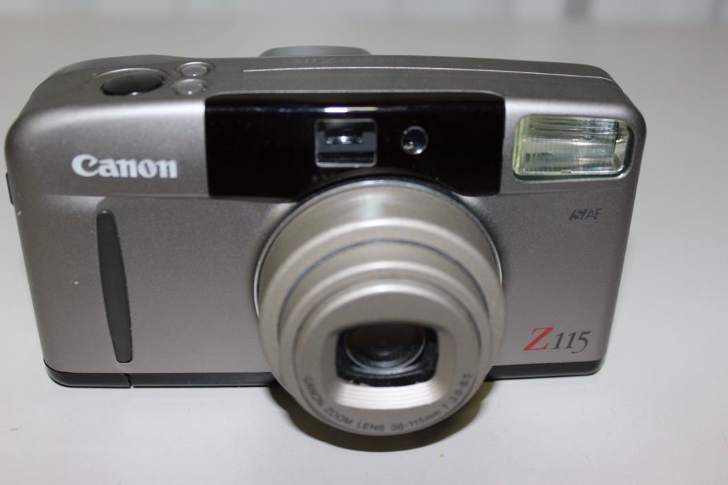 Canon Sure Shot Z115 Caption 35mm Point & Shoot Film Camera