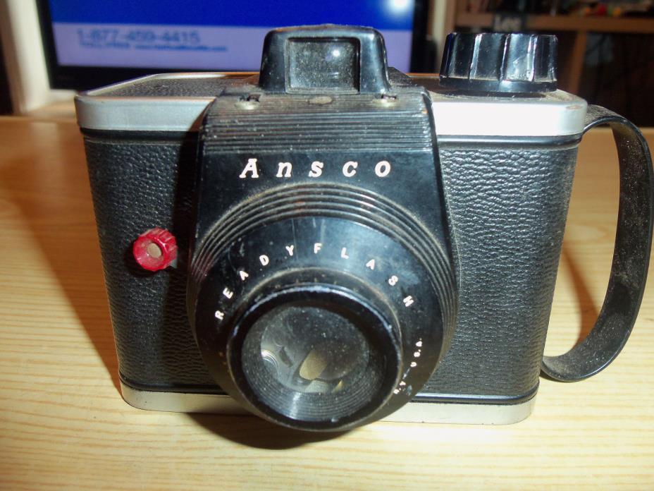 Ansco Readyflash Camera Uses 620 Film