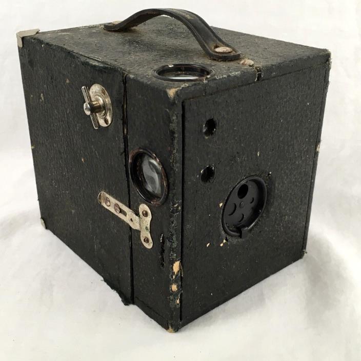 Kewpie No 3 Conley Camera Company Wood Box Camera Antique Vintage Decor Display