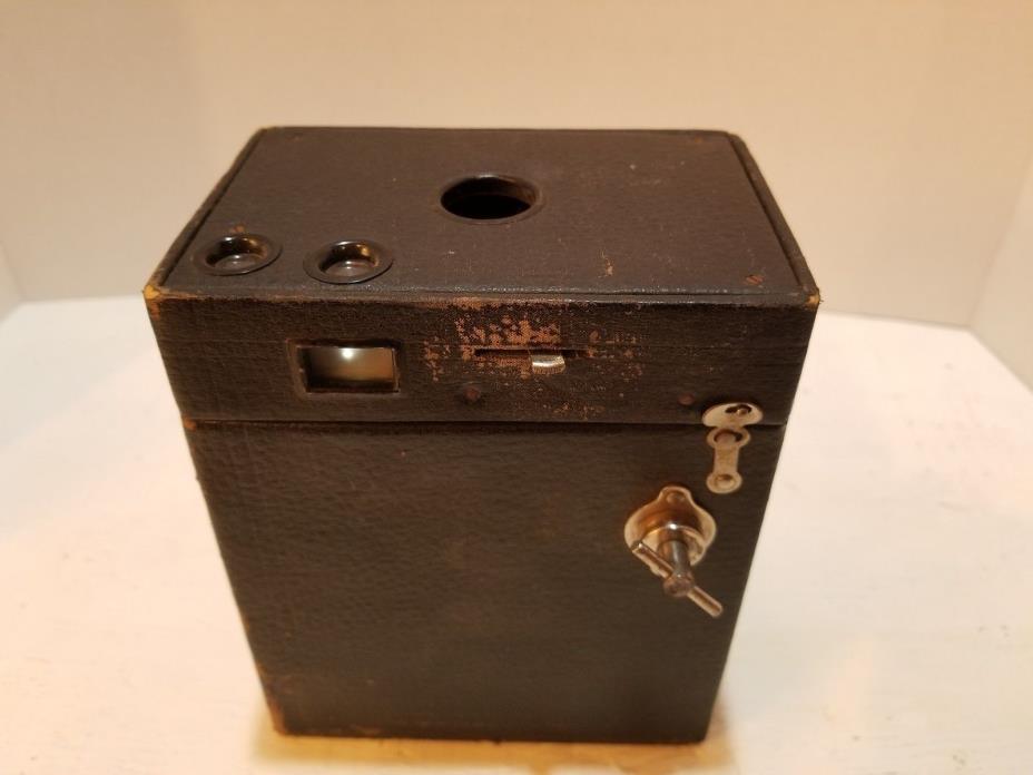 Eastman Kodak Model B No. 2A Brownie Antique Box Camera ~ Last Patent Date 1909