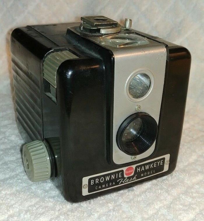 Vintage Kodak Brownie Hawkeye Camera Flash Model