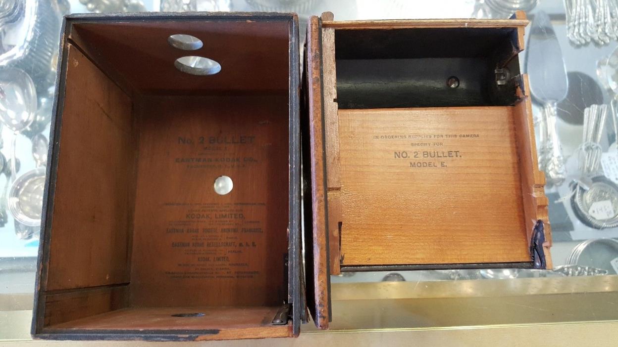 ANTIQUE RARE KODAK NO. 2 BULLET MODEL E 1897