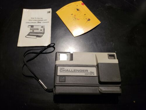 Vintage KODAK Tele Challenger Disc Camera, Made in U.S.A.