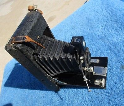 HOUGHTONS LTD Folding Camera British Patent # 22385 Dated 1911 Very Nice Cond.
