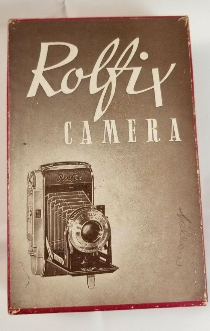 Rolfix Camera Box, EMPTY BOX  Made in Germany