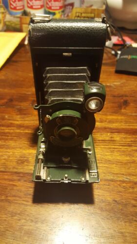 Kodak No. 1A  Pocket Folding Camera Green