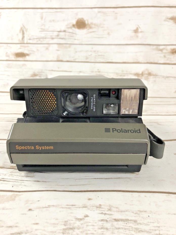 Polaroid Spectra System Instant Film Camera w/Quintic Lens F10/125mm Camera