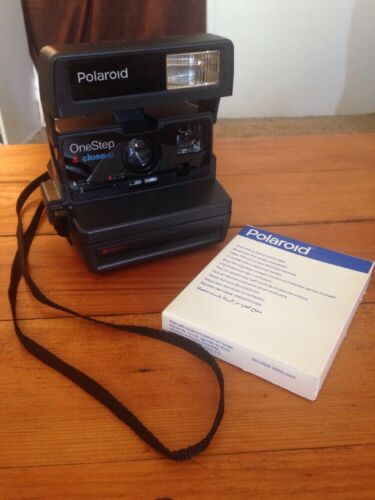 Polaroid One Step 600 Instant Camera Flash Plus Film