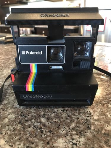 Vintage Polaroid One Step Flash 600 Instant Film Land Camera
