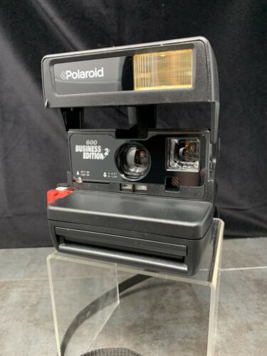 Vintage Polaroid 600 Business Edition 2 Instant Film Camera W/ Strap