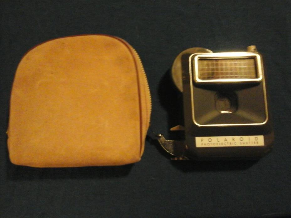 Vintage polaroid photoelectric  shutter  model 440 with case