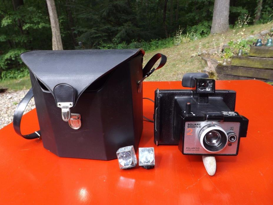 Vintage, Polaroid Square Shooter 2, Land Camera, Rare find !