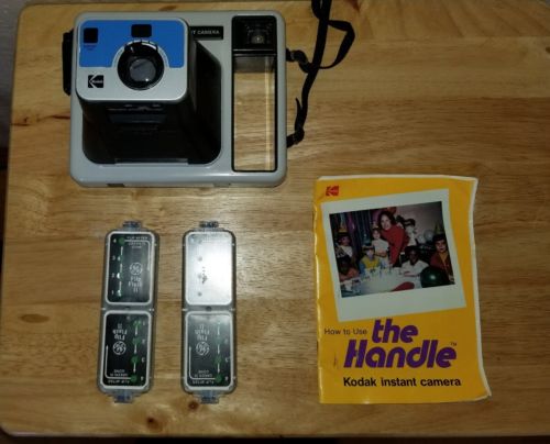 Vintage Kodak The Handle Instant Camera With original manual **Free Shipping!**