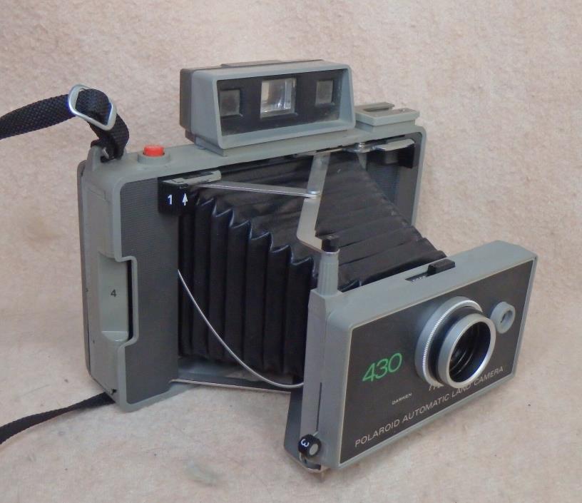 Vintage 1960's Polaroid Automatic 430 Instant Land Camera