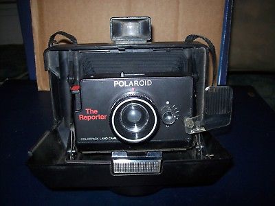 POLAROID THE REPORTER COLORPACK LAND CAMERA UNTESTED GREAT CONDITION