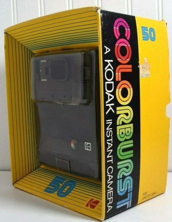 Kodak Colorburst 50 Instant Film Polaroid Camera Retro Vintage Old Photography