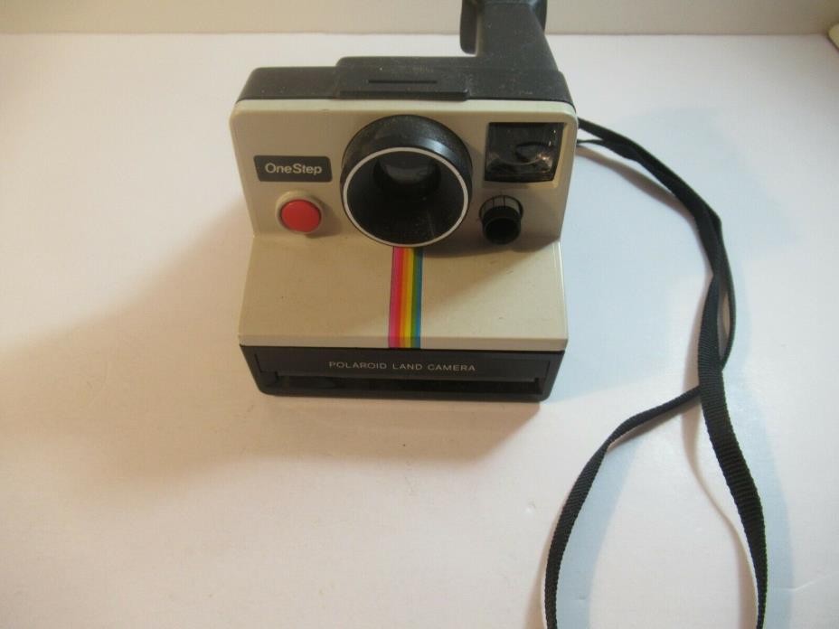 Vintage Polaroid Land  Instant Camera Rainbow with strap included