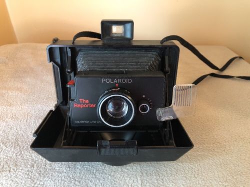 VINTAGE LATE 1970s POLAROID THE REPORTER  CAMERA