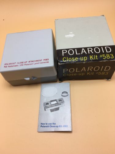 Vintage Polaroid Close-up Attachment #583 For 100 Polaroid Land Camera
