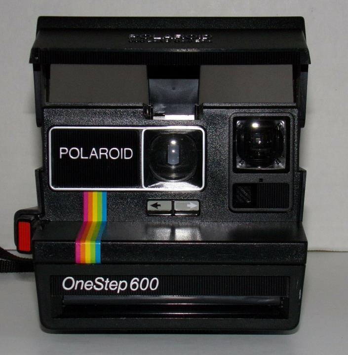 Polaroid OneStep 600 Land Camera Rainbow - Very Good Condition