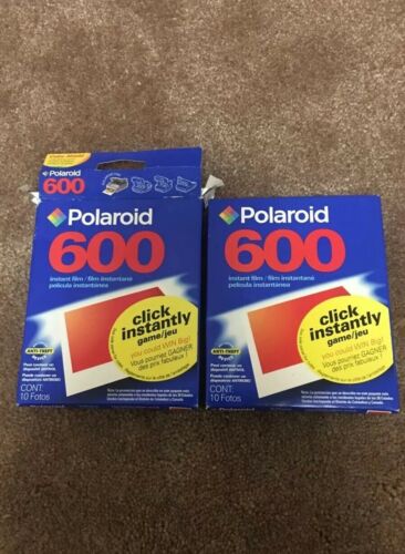 Polaroid 600 One Shot Film (2) 10 Packs READ!