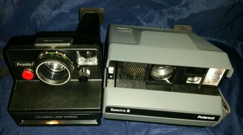 Vintage Polaroid Spectra 2 Instant Film Camera & Polaroid Pronto!